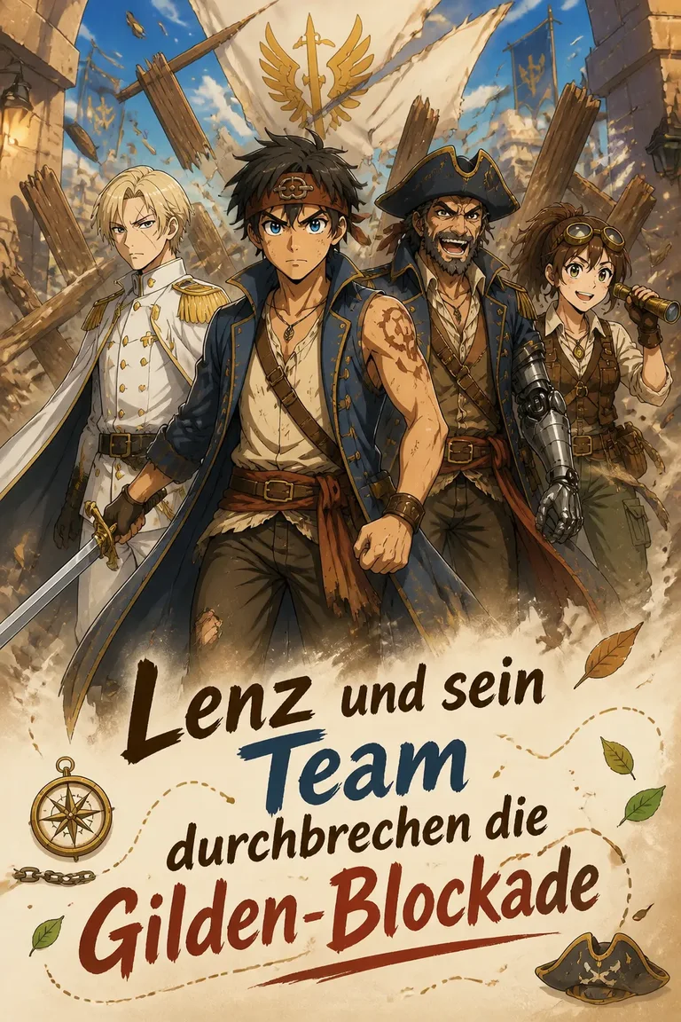 Sturmreiter von Arc-Gale, a adventure manga experiment